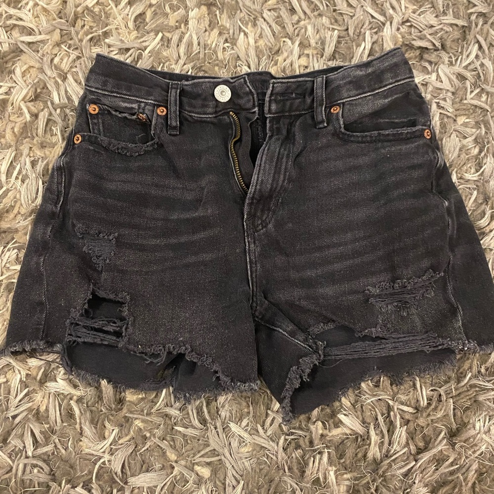 Black American Eagle Womens Jean shorts size 00